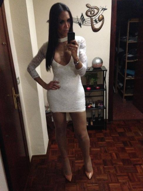 Trans brune irresistible